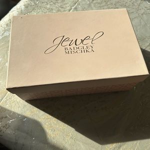 Gold sandals with heels